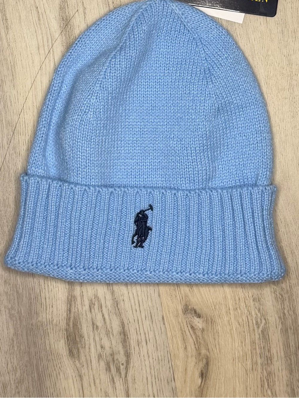 Sky Blue Ralph Lauren Beanie New Without Tag